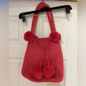 Wayuu Mochila bucket bag.